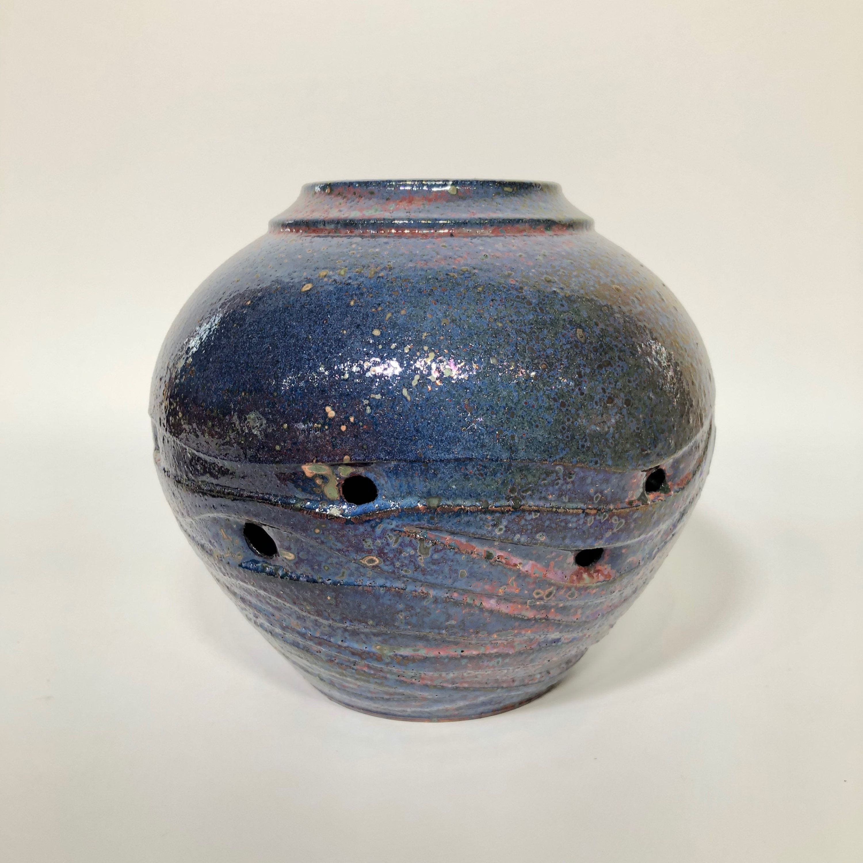 Decorative Luster vessel  5 1/2" x 6 1/8"