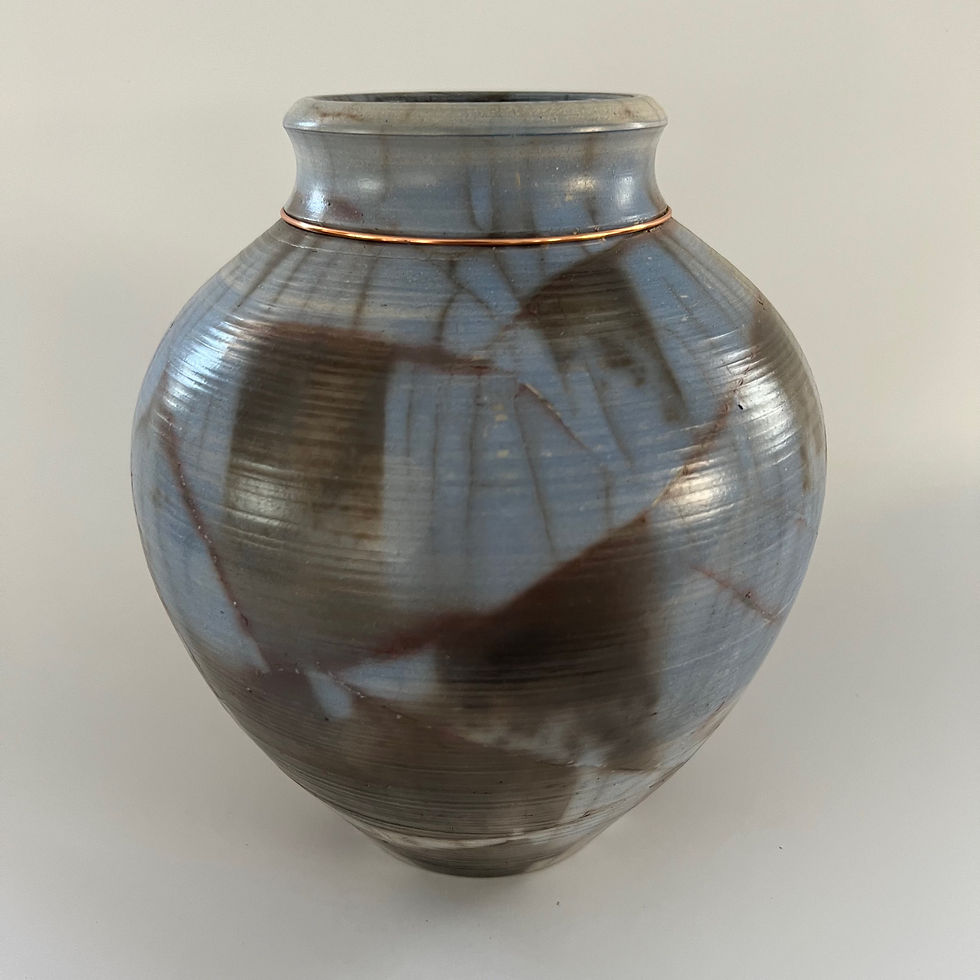 Thumbnail: Smoked Vessel - 7 5/8" x 6 3/4"