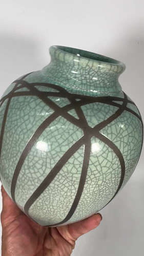 Raku Raku Bird Bird with Legs Ceramic Pendant Raku Jewelry