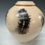 Thumbnail: Smoked Stoneware vase -  9” x 7 5/8”