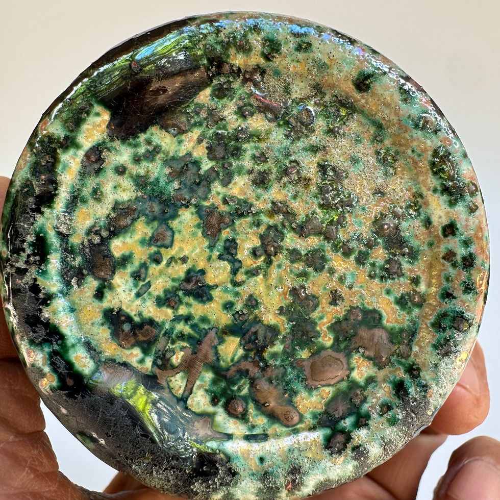 Thumbnail: Raku-fired Vessel  4 7/8“ x 4“