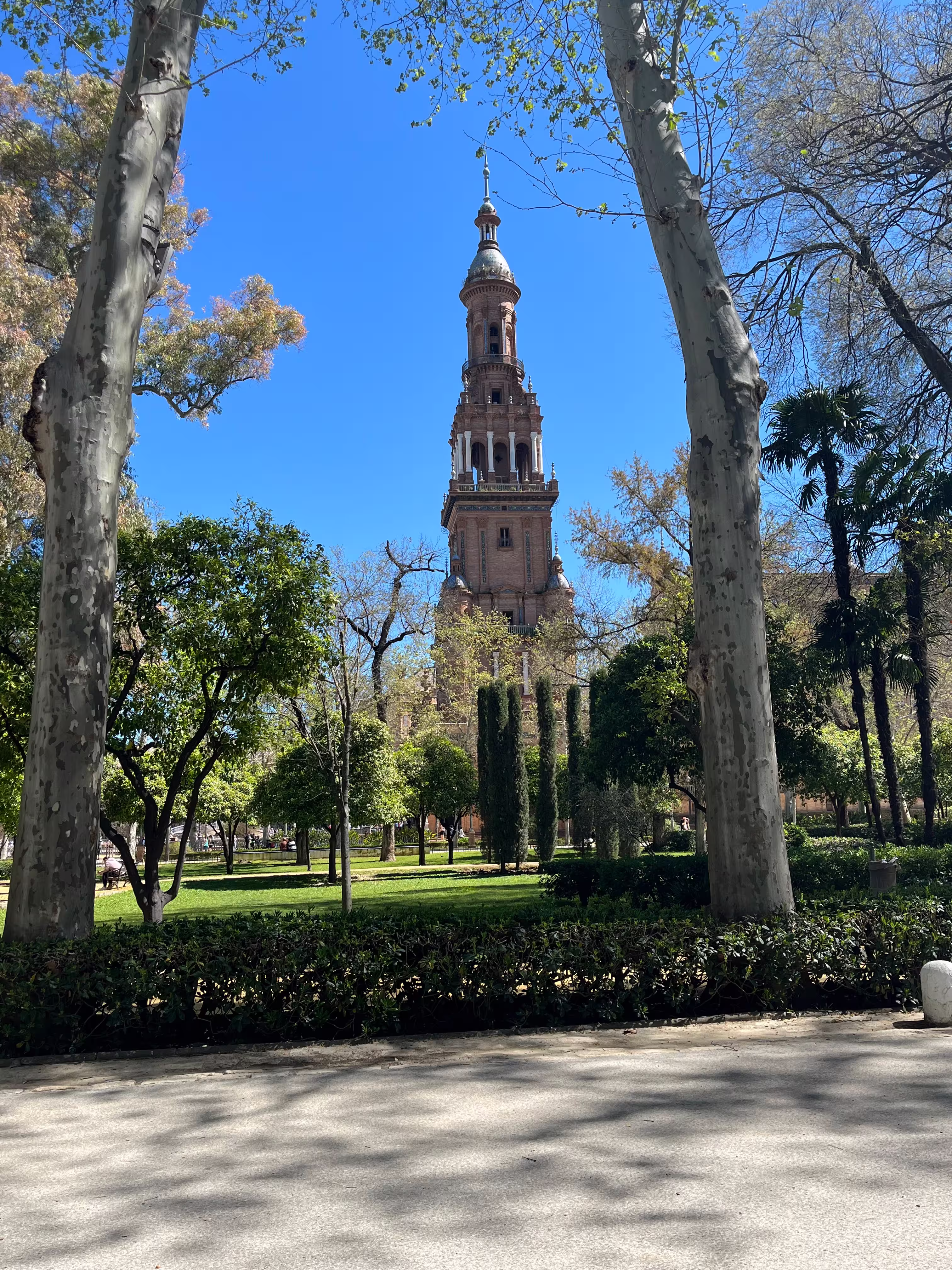 Parc Maria Luisa à Séville Andalousie