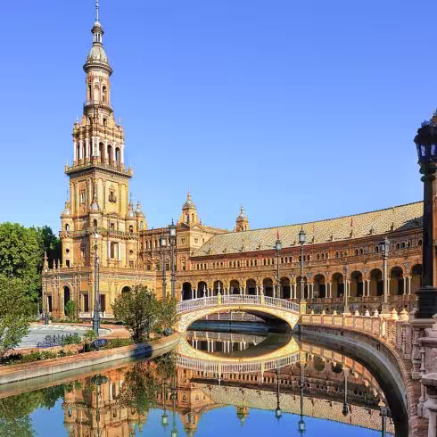 Plaza de España à Séville Andalousie