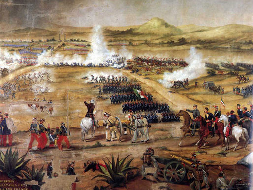 La bataille de Puebla : histoire de la guerre entre la  France et le Mexique 