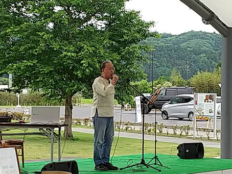 ５月21日・日曜日11時～と13時～の２回　道の駅 かわプラザでのうたライブ、ありがとうございました。