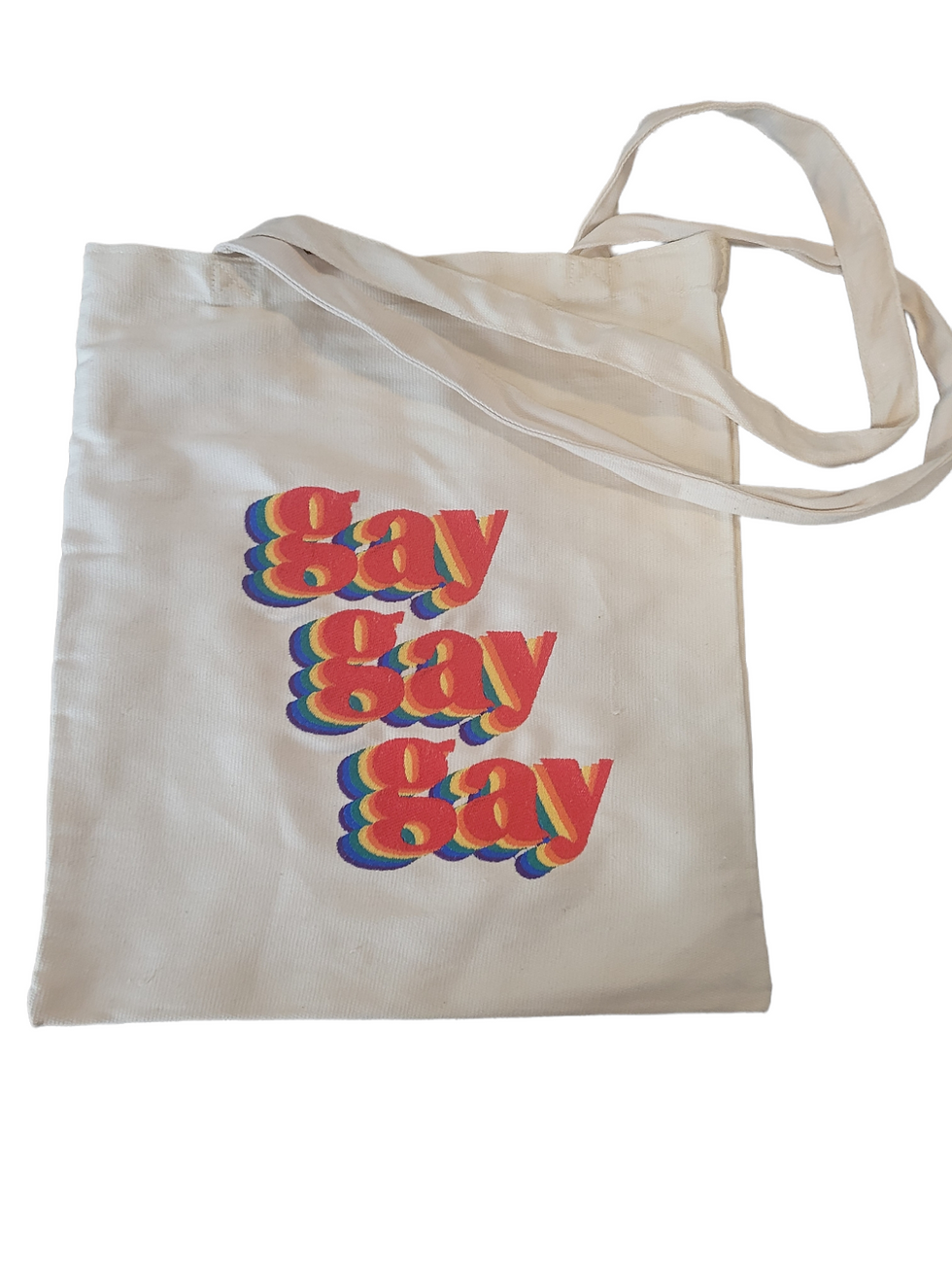 Gay x3 Tote Bag