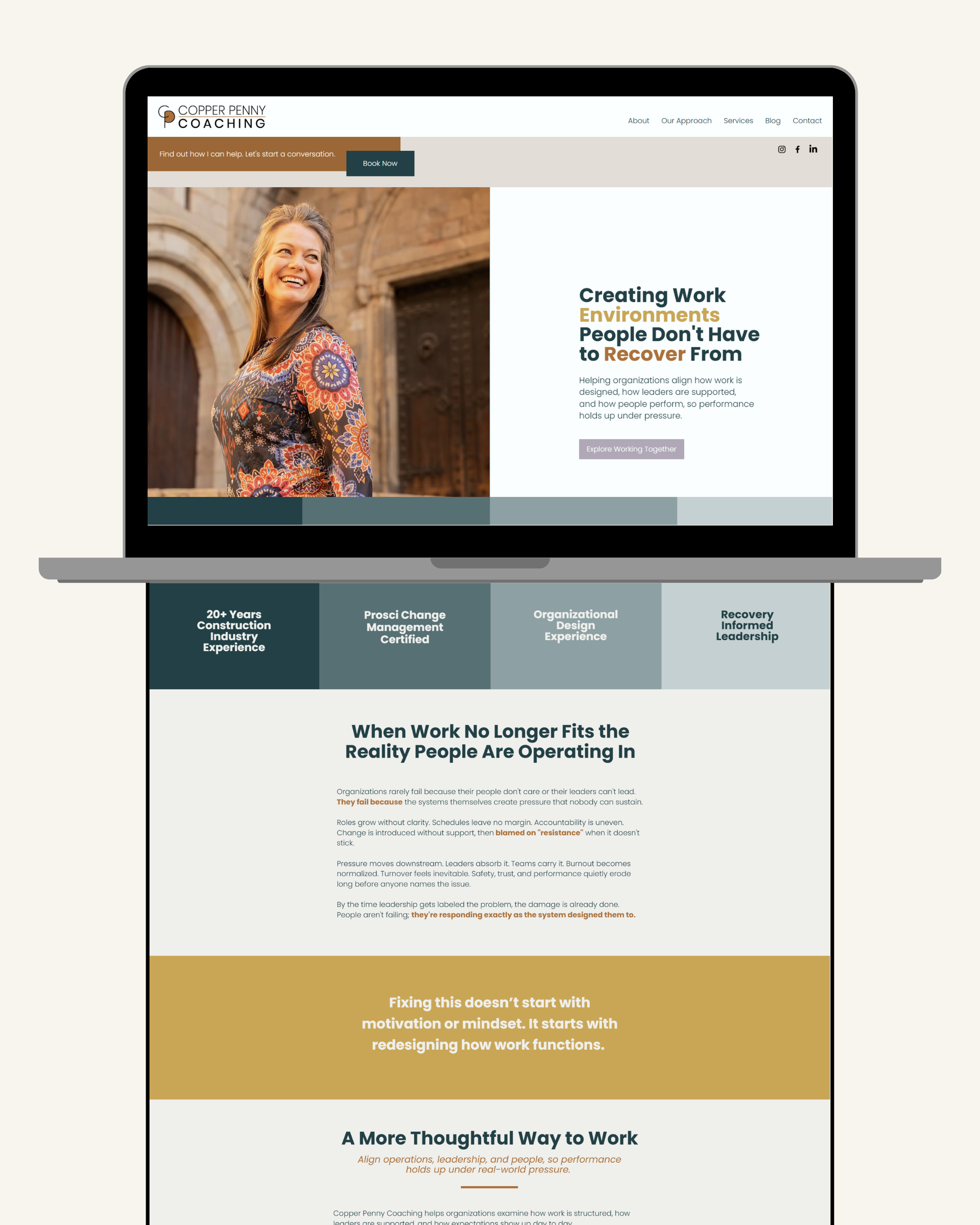 Premium brand foundation + website build