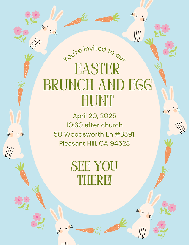 Blue Orange Green Pastel Easter Brunch Invitation Flyer.png