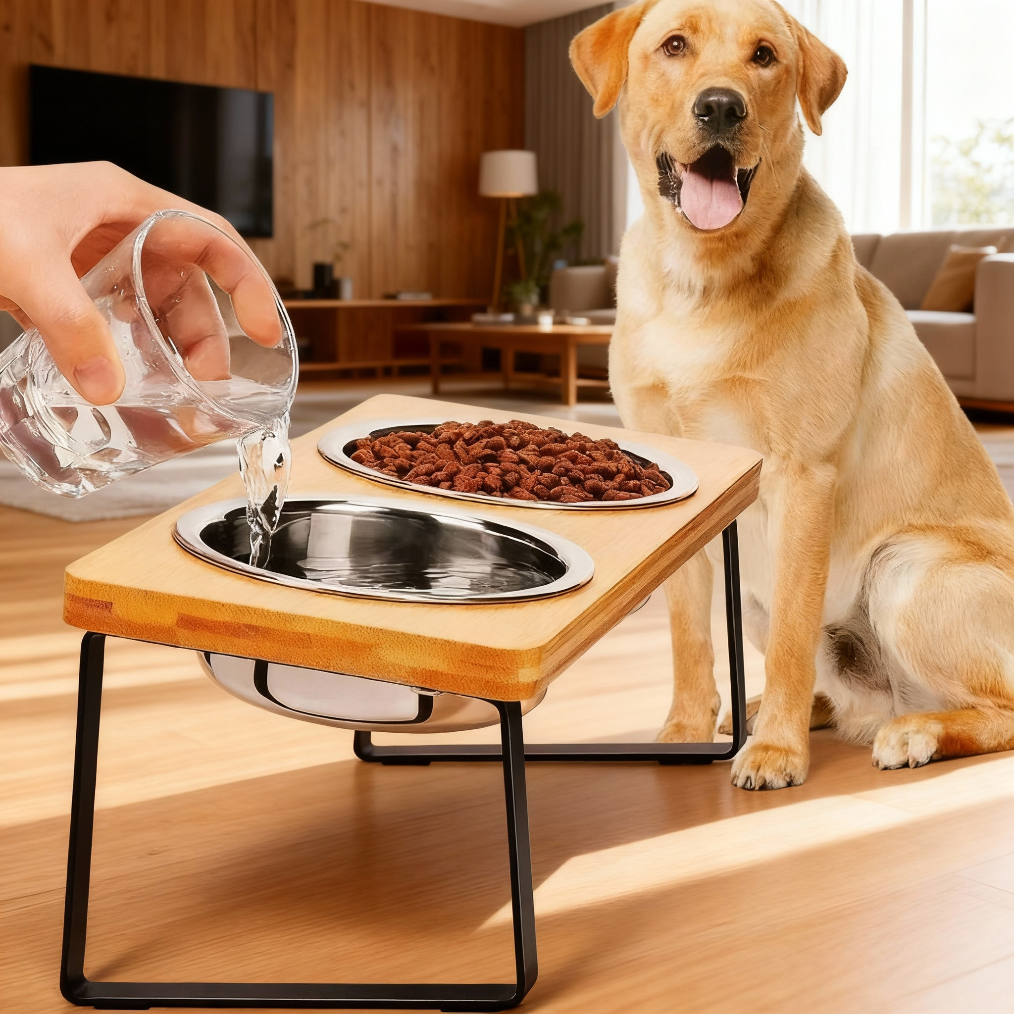 Elevated Pet Feeding Bowls