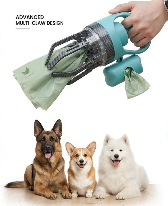 Hands-Free Dog Poop Scooper