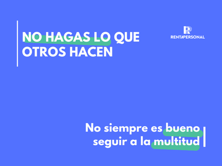 Comportamiento de Rebaño. Por qué no debes hacer lo que otros hacen.