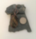 Thumbnail: Yellow Tiger's Eye Wire Wrap Pendant (C40)