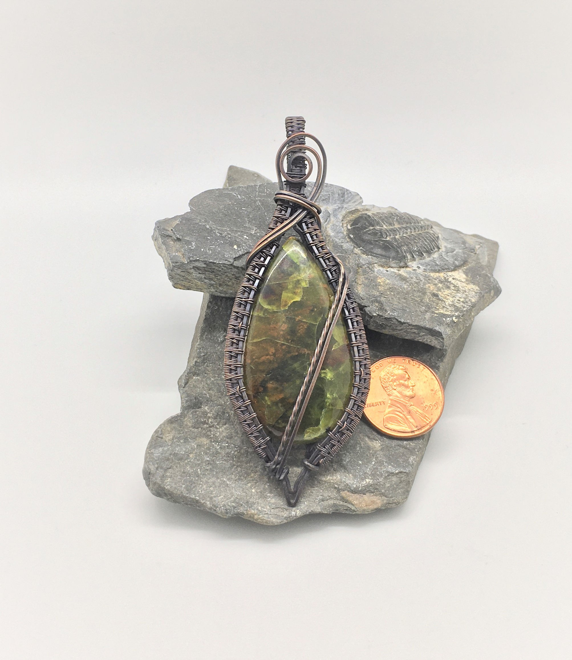 Green Opal Pendant (C339)