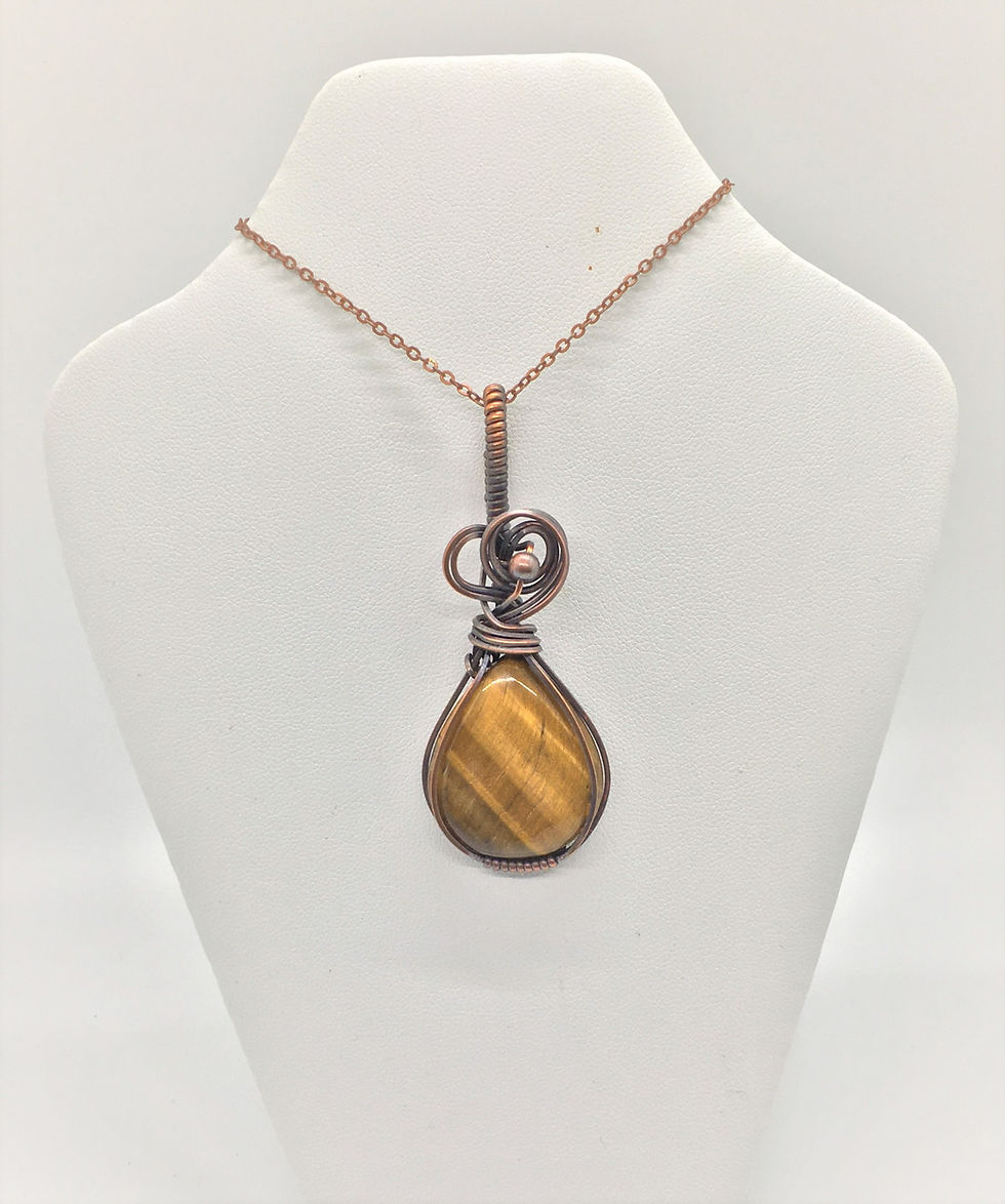 Thumbnail: Tiger Eye Pendant (C292)