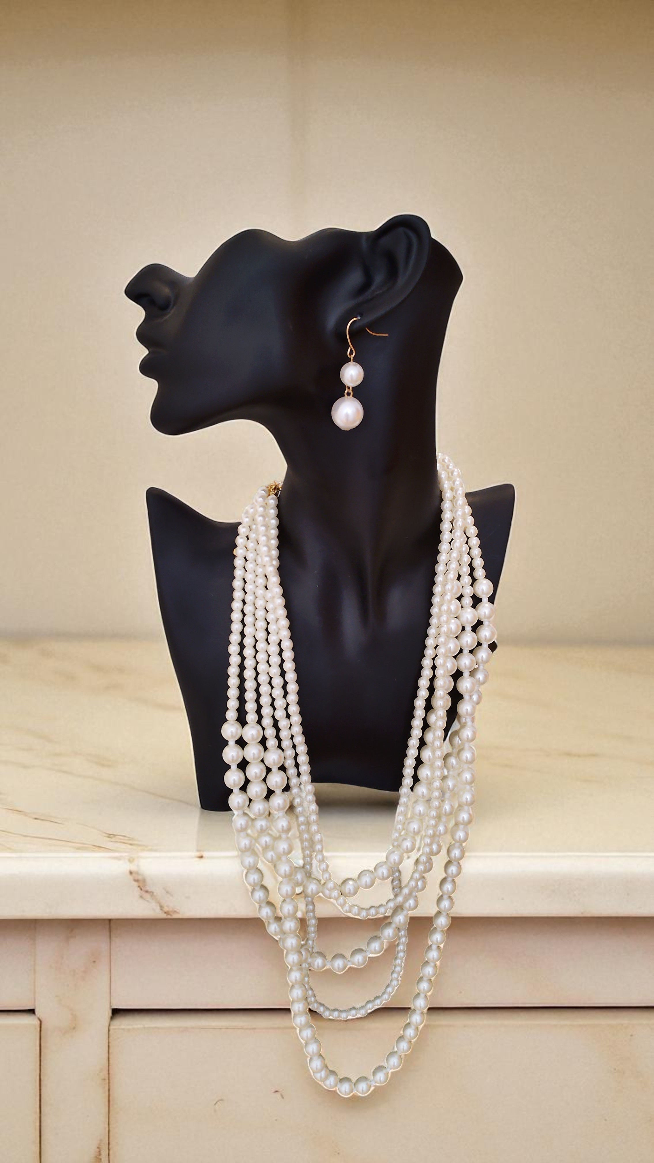 Amelie Pearls enhance your bridal or special occasion ensemble at BWTR.