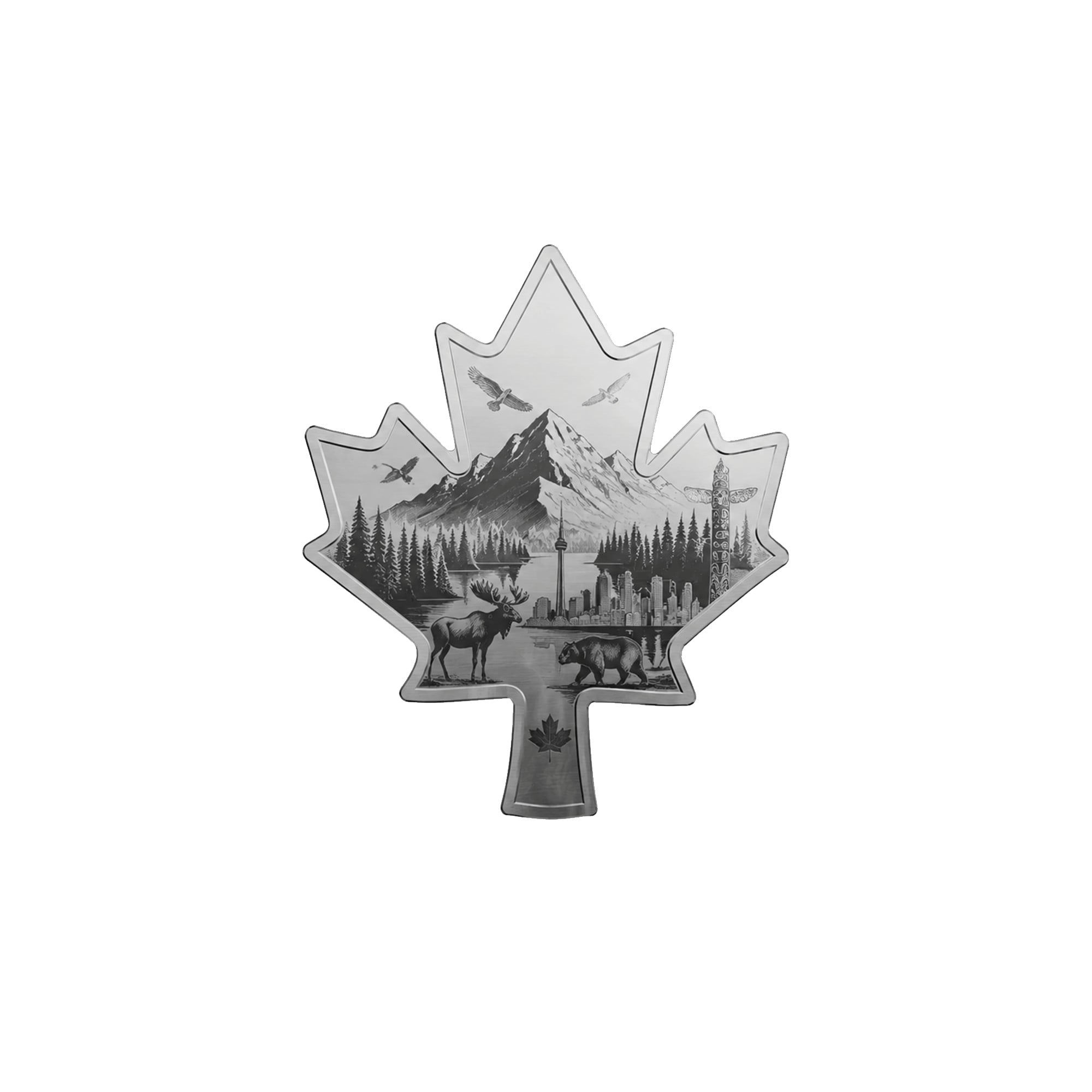 2026 Maple Leaf 1/500 oz .999 Palladium Coin in Card