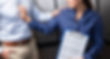 Businessman Sexually Harassing Female Colleague.