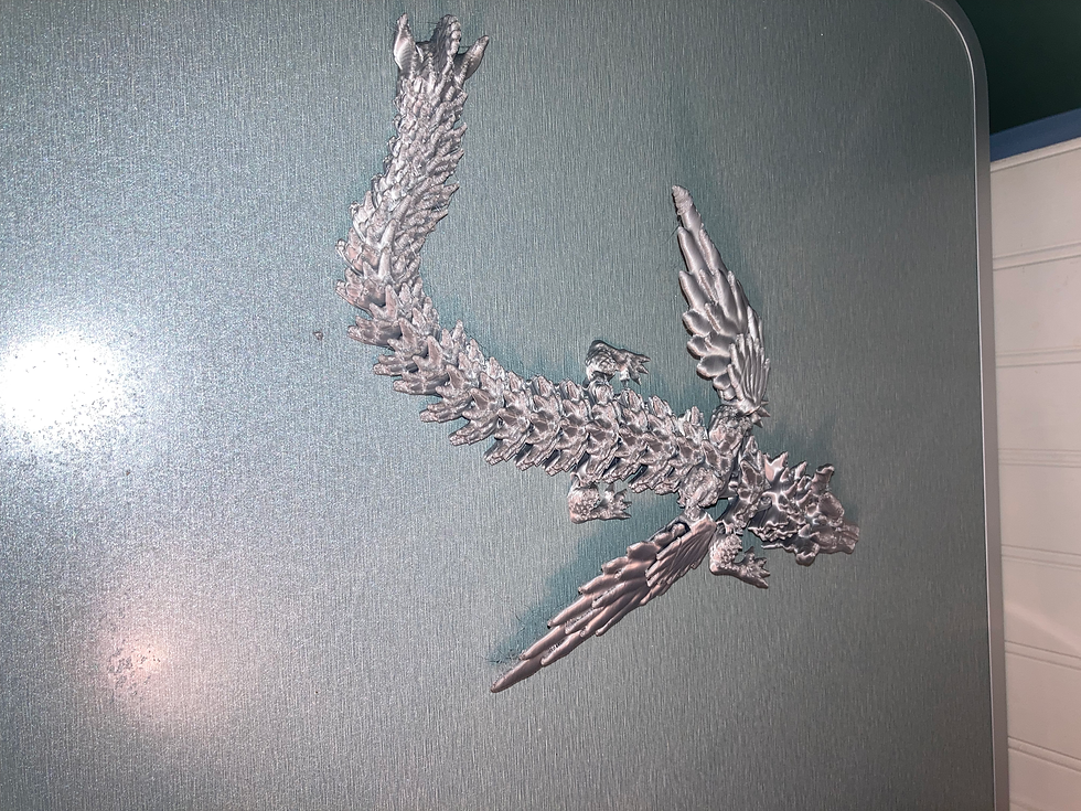 Thumbnail: Dragon 3D print (moveable parts)
