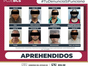 CUMPLIMENTA PGJE 10 ÓRDENES DE APREHENSIÓN - 7 de julio de 2026