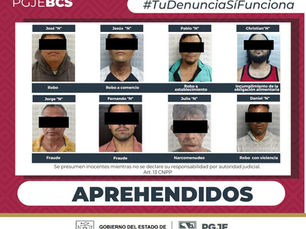 CUMPLIMENTA PGJE 10 ÓRDENES DE APREHENSIÓN - 7 de julio de 2026