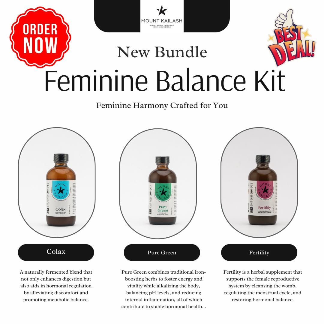 FEMININE BALANCE KIT - Optimize female balance and wellness