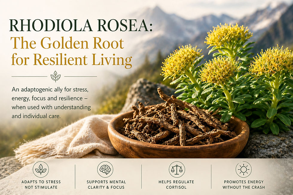 Rhodiola rosea Benefits for Stress, Cortisol & Fatigue