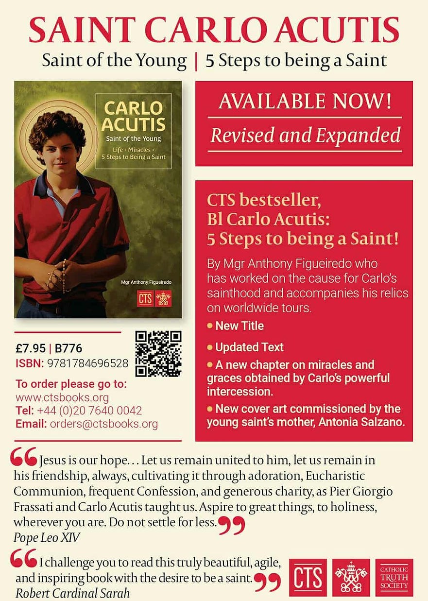St. Carlo Acutis Saint of the Young 5 Steps of being a Saint