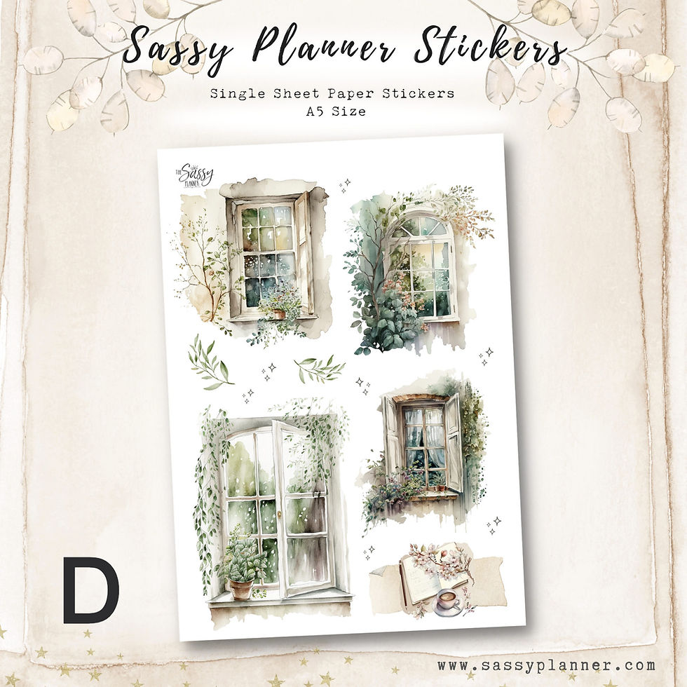Thumbnail: New! Sassy Planner Stickers