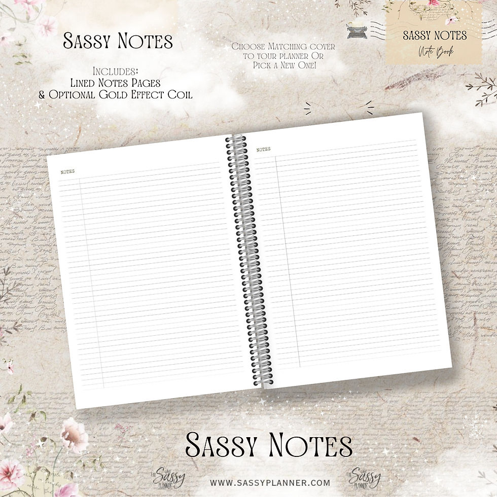Thumbnail: Sassy Notes  - Personalised Notebook Lined