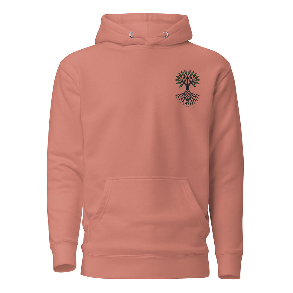 Thumbnail: Deep Roots Embroidered Hoodie