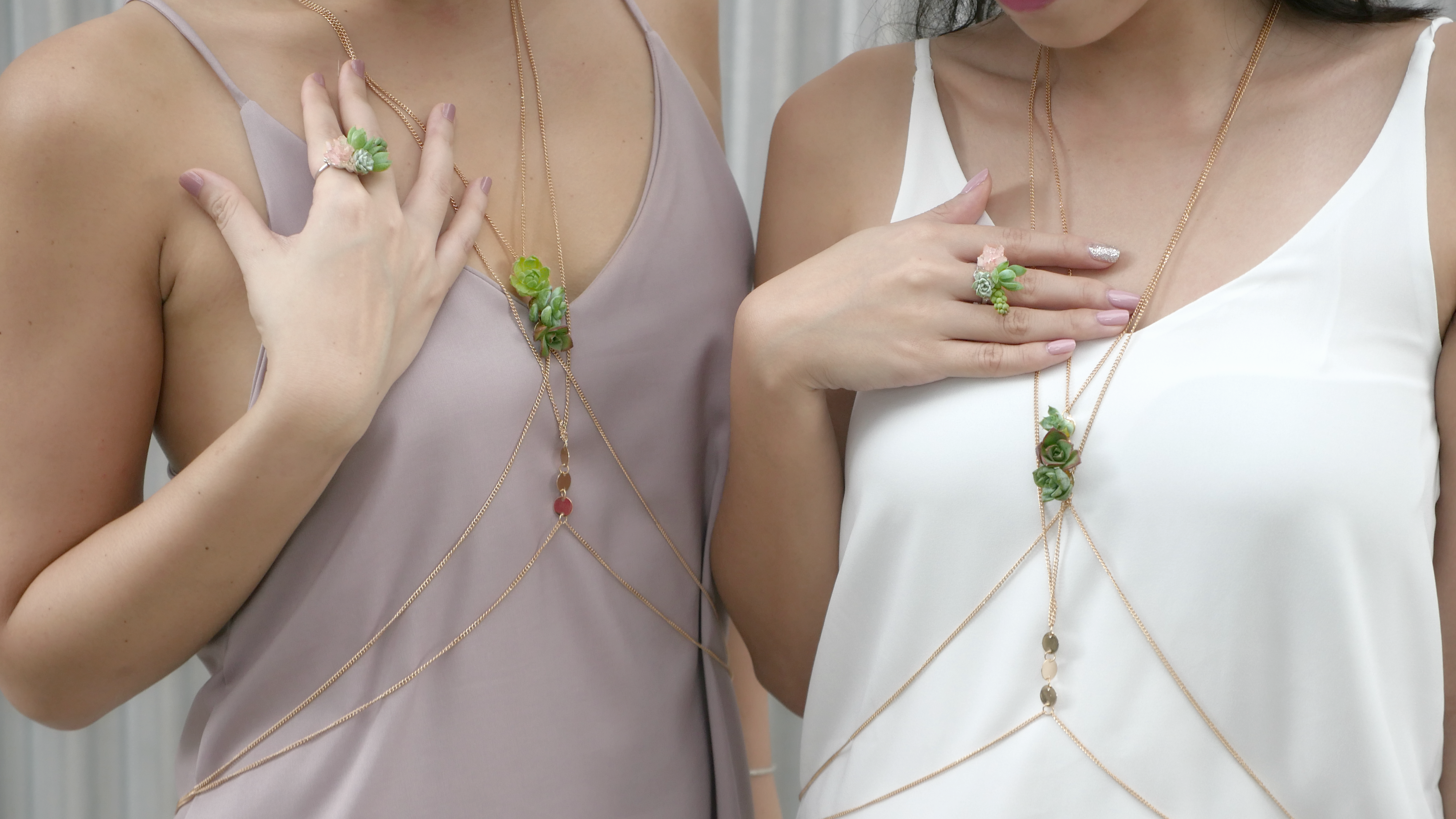 Succulent Body Chain