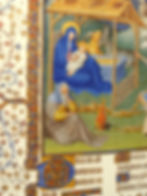 Thumbnail: Belles Heures Christmas Card- Adoration of the Shepherds