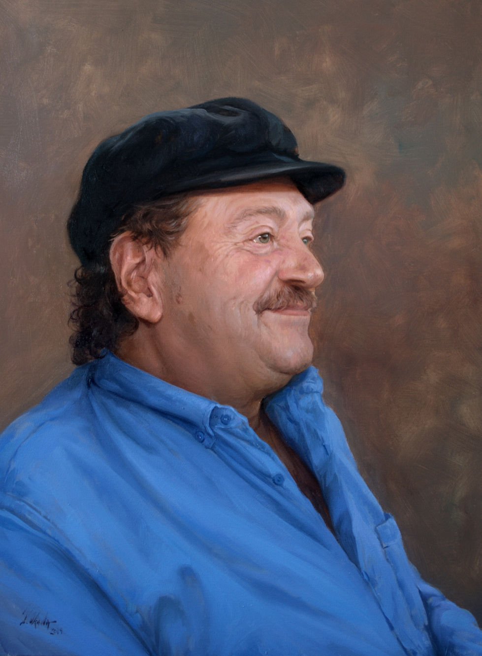 Retrato de Adib Axcar 2019~2