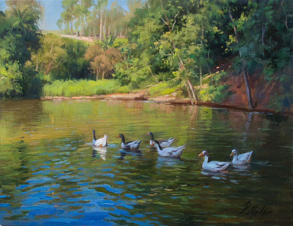 Passeio da manhã 27x35cm ed