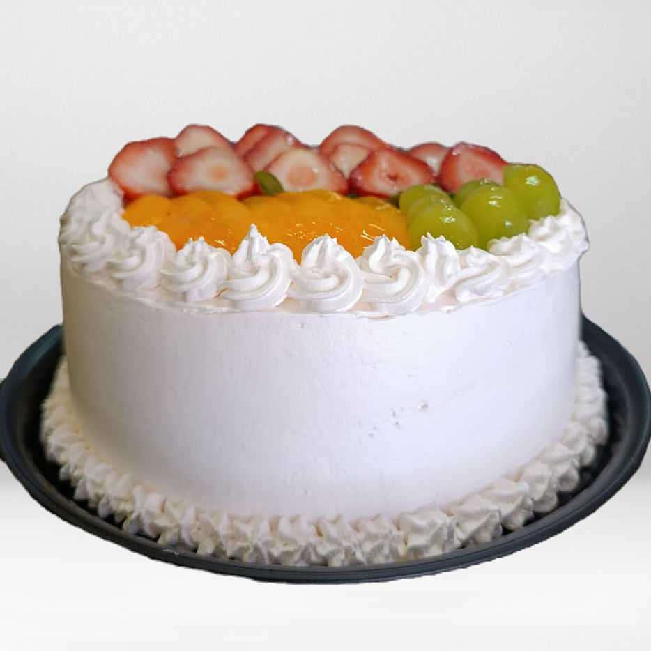 Miniatura: Pastel Tres leches con uva, durazno y fresa de Reposteria El Amor Perfecto Puebla