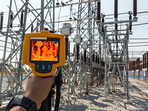 Thermoscan(thermal image camera), Industrial equipment used for checking the internal temp