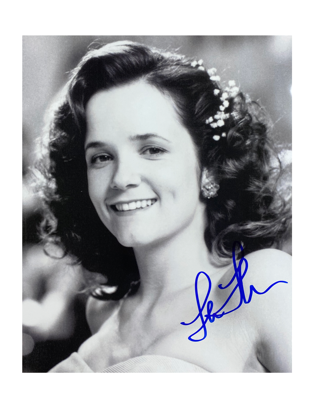 8x10 Back to the Future Print Signed by Lea Thompson