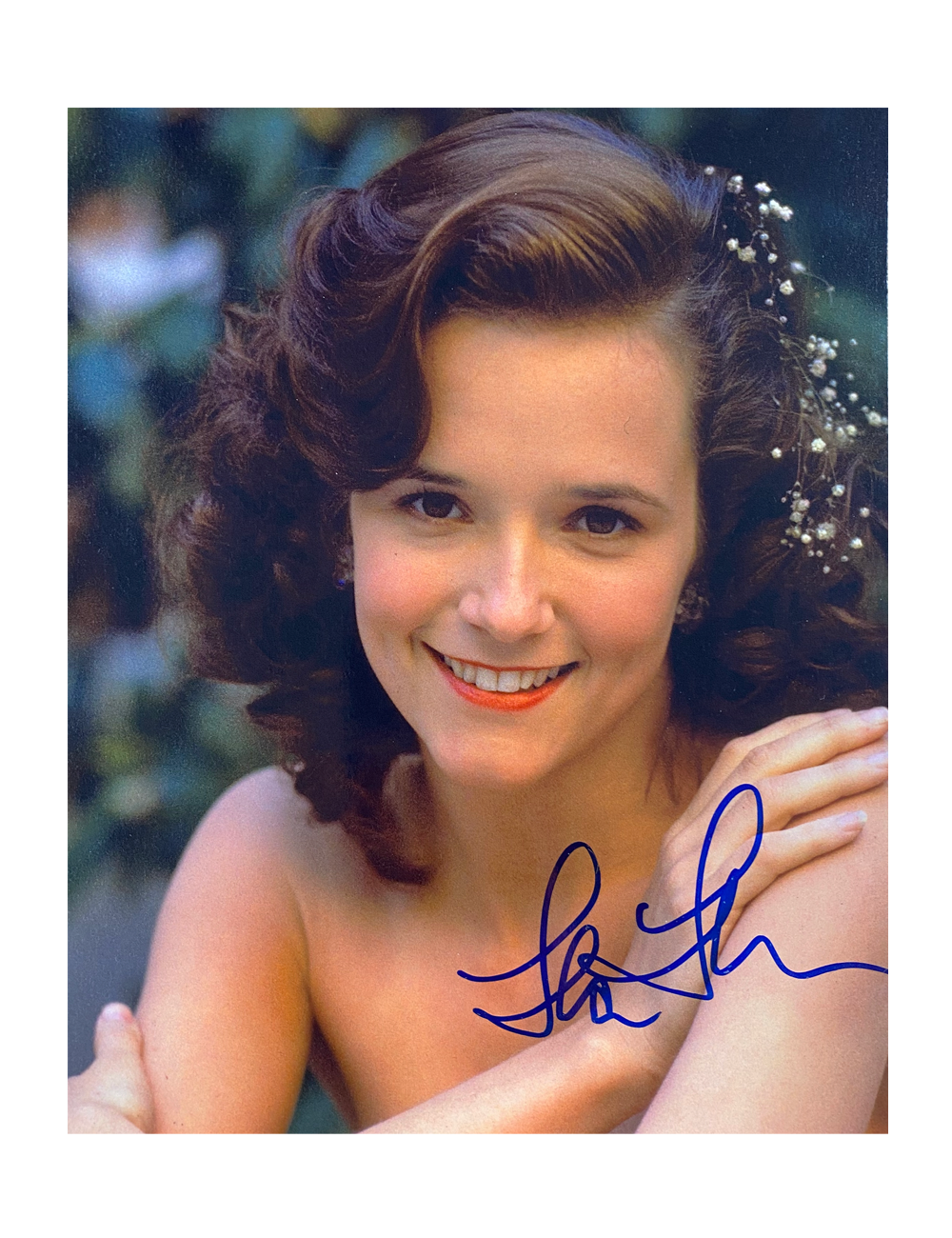 8x10 Back to the Future Print Signed by Lea Thompson