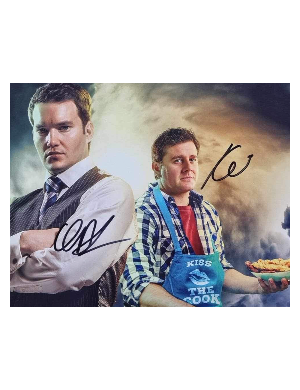 10x8 Torchwood Print Signed by Gareth David Lloyd and Kai Owen