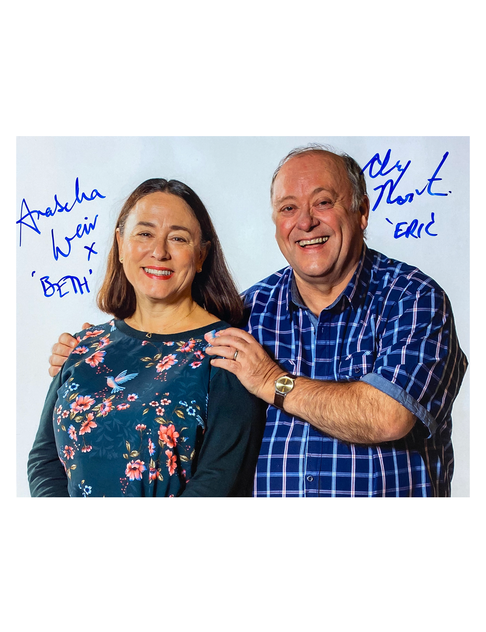 10x8" Two Doors Down Couple Print Signed by Alex Norton, Arabella Weir