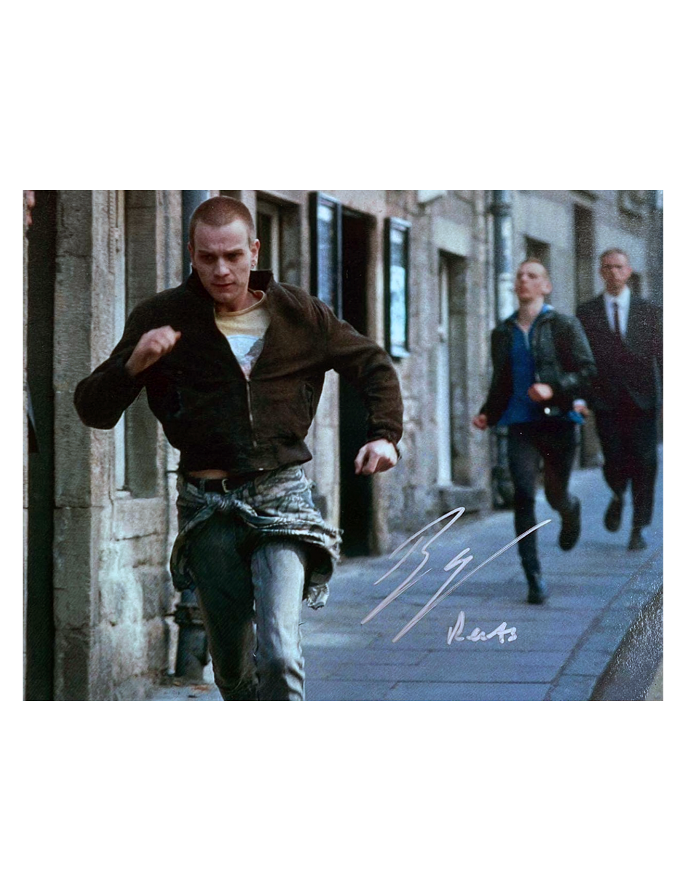 10x8" Trainspotting Print Signed by Ewan McGregor