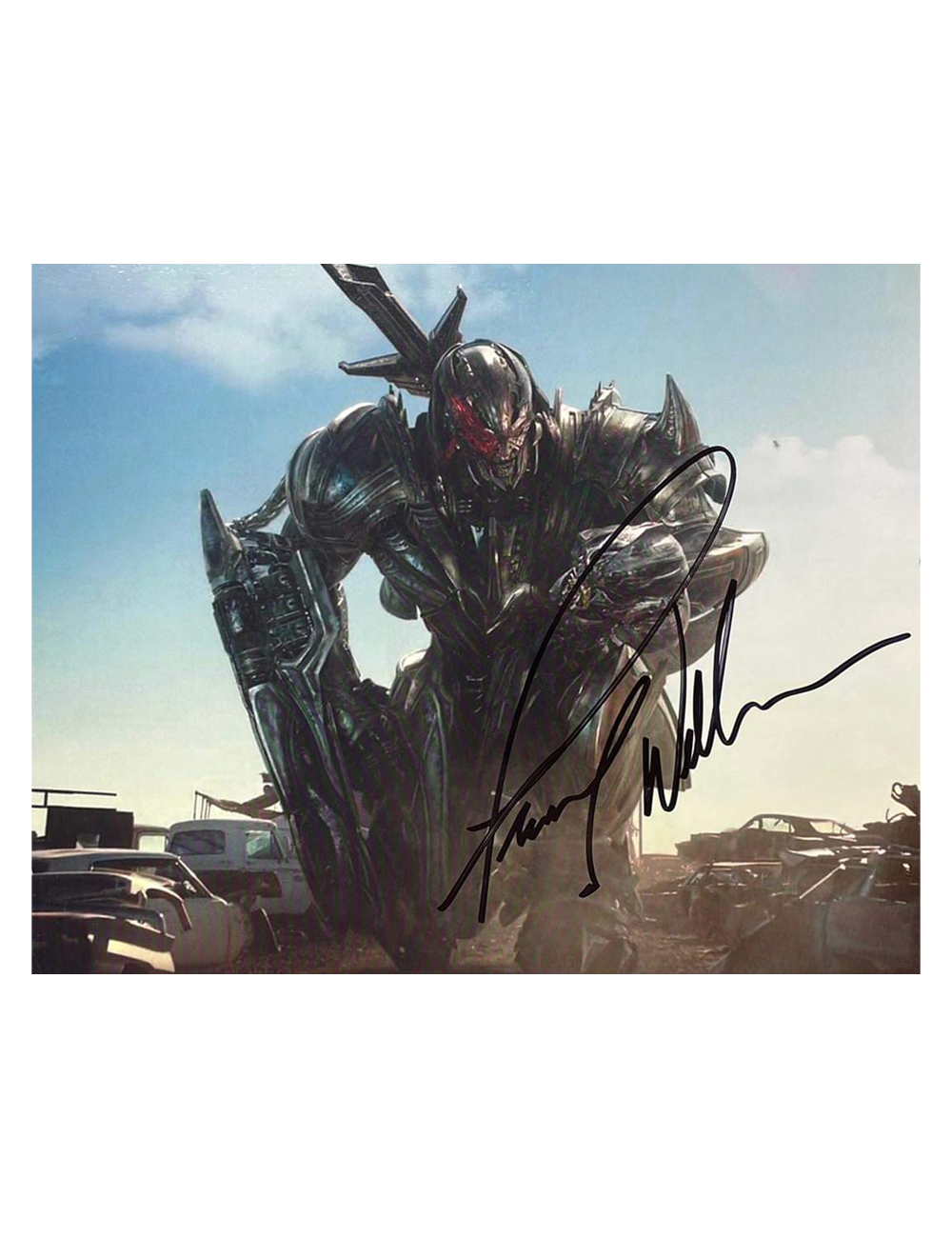 10x8" Transformers Print Signed by Frank Welker