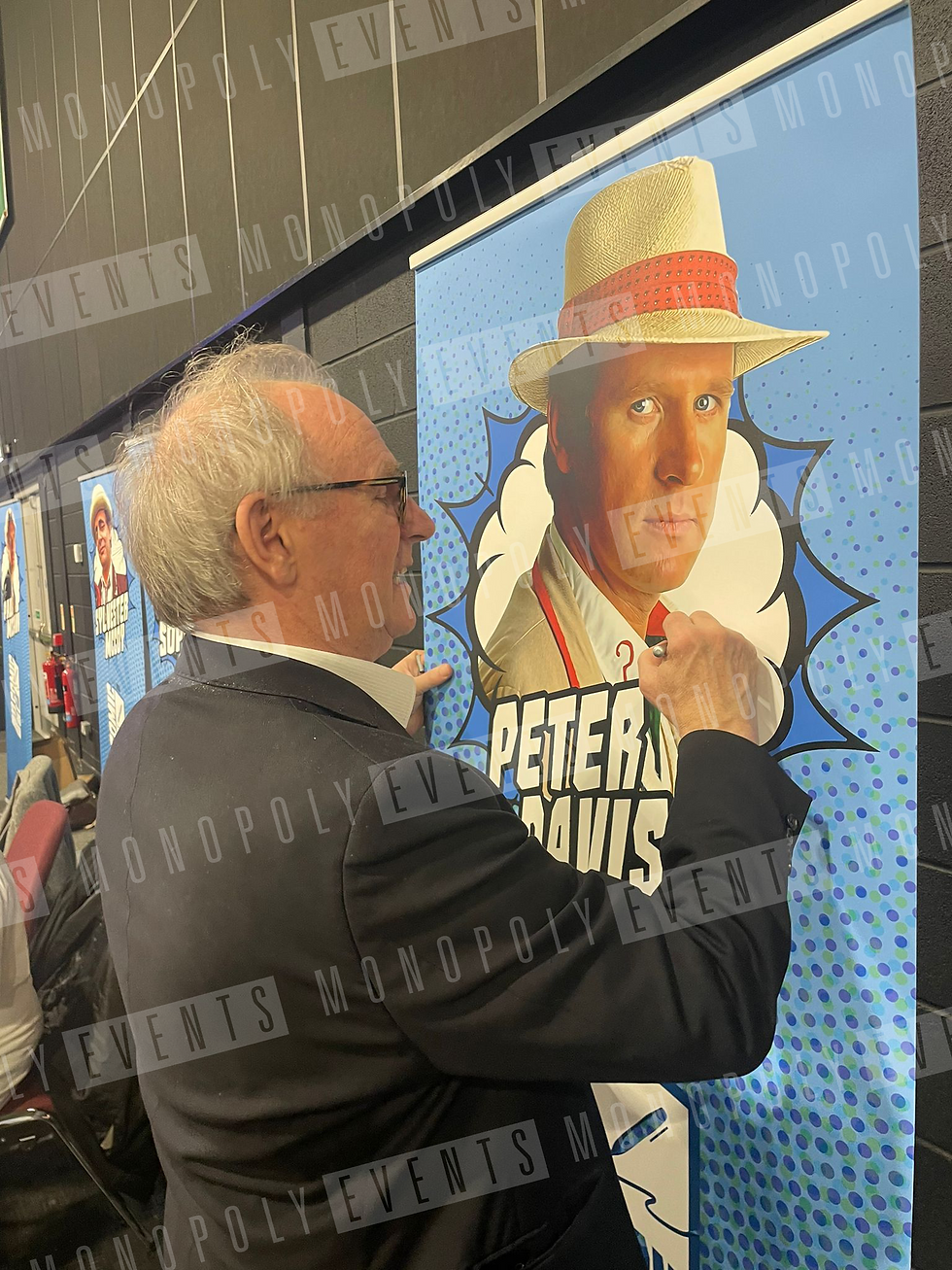Thumbnail: 8x10 Doctor Who Print Signed by Peter Davison
