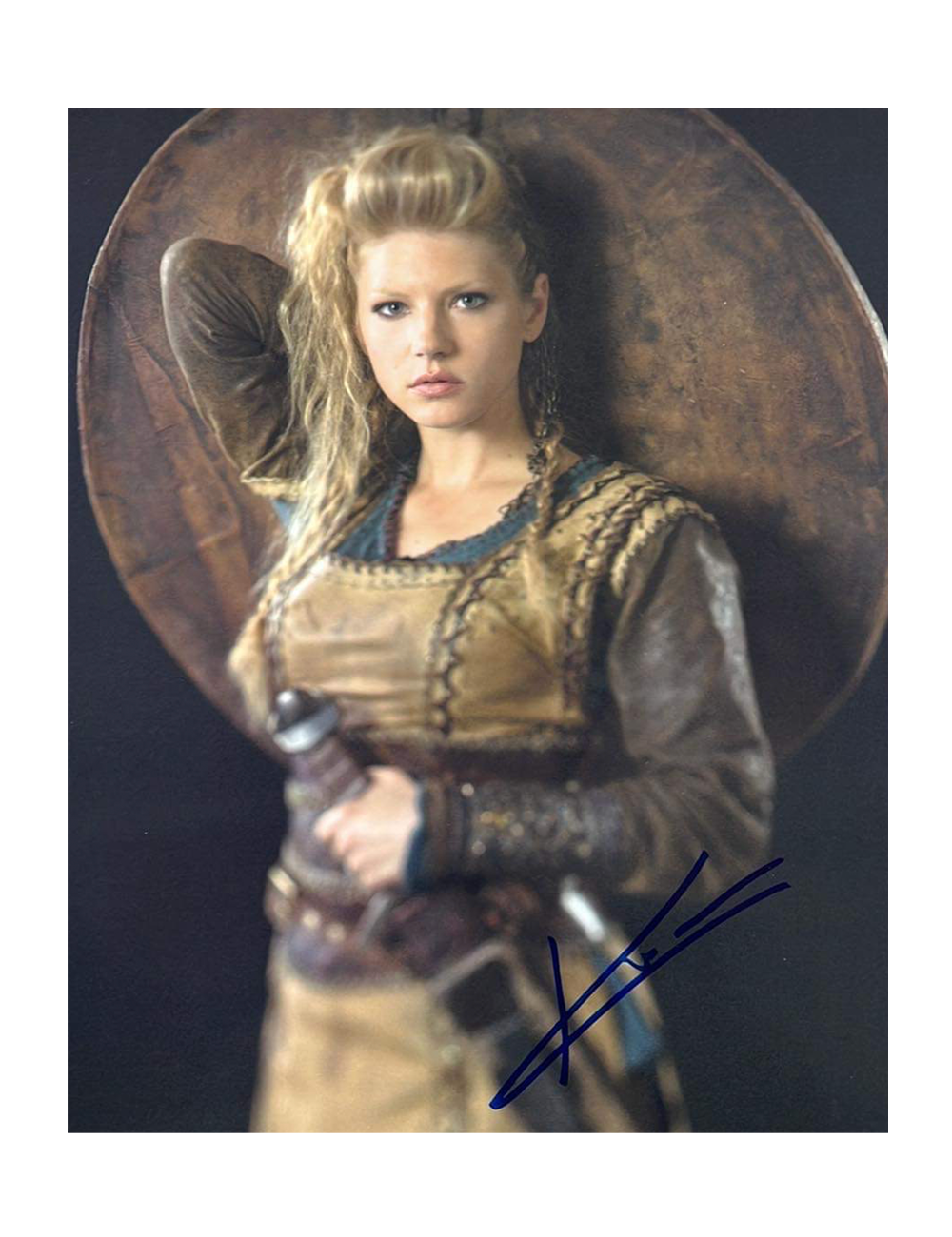 8x10 Vikings Print Signed by Katheryn Winnick