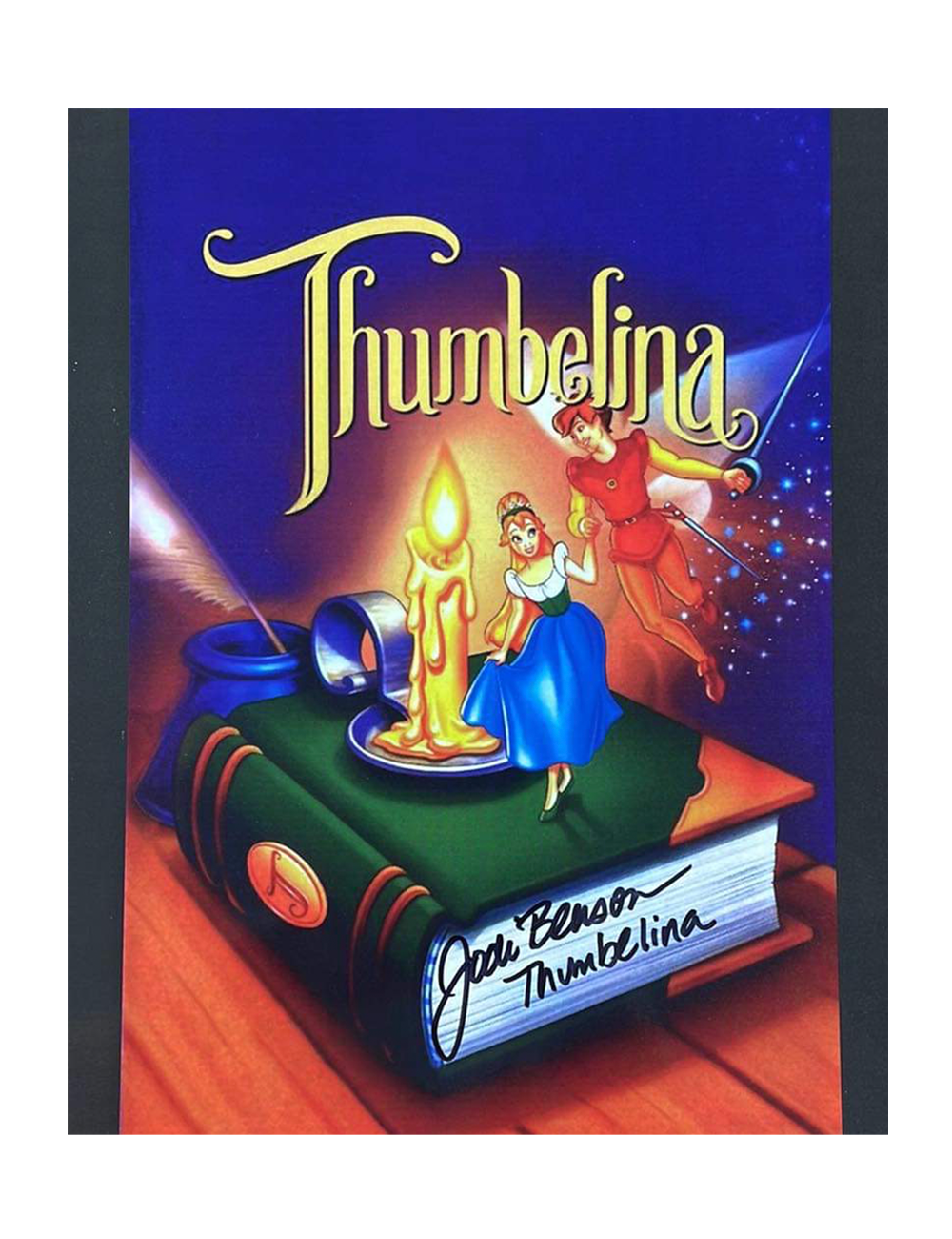 8x10" Thumbelina Print Signed by Jodi Benson
