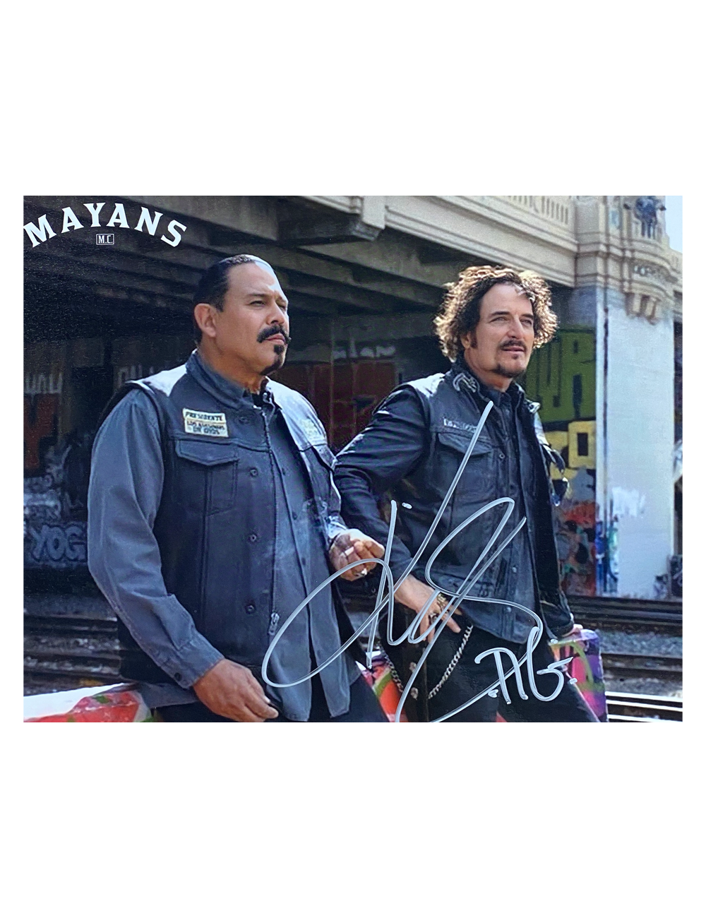 10x8 Sons of Anarchy Print Signed by Kim Coates with Character Name