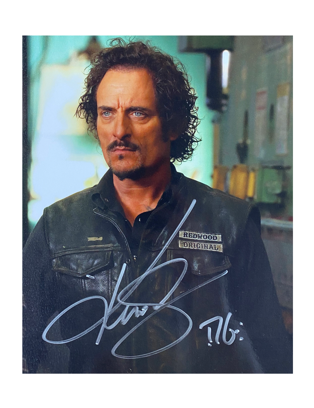 8x10" Sons of Anarchy Print Signed by Kim Coates