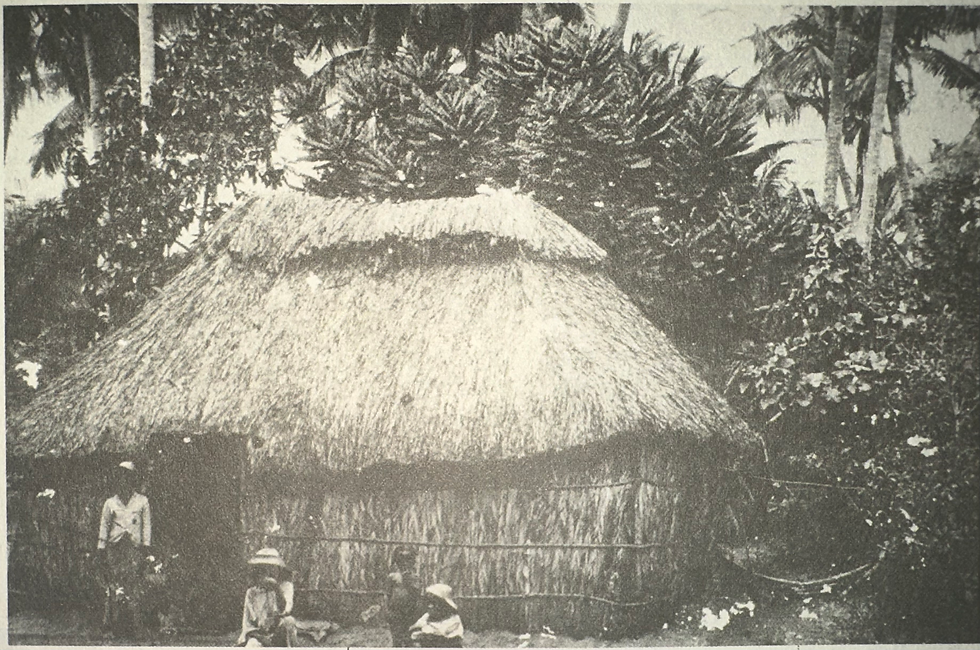 Bohío con rasgos del módulo yoruba (Quiles, p. 153).