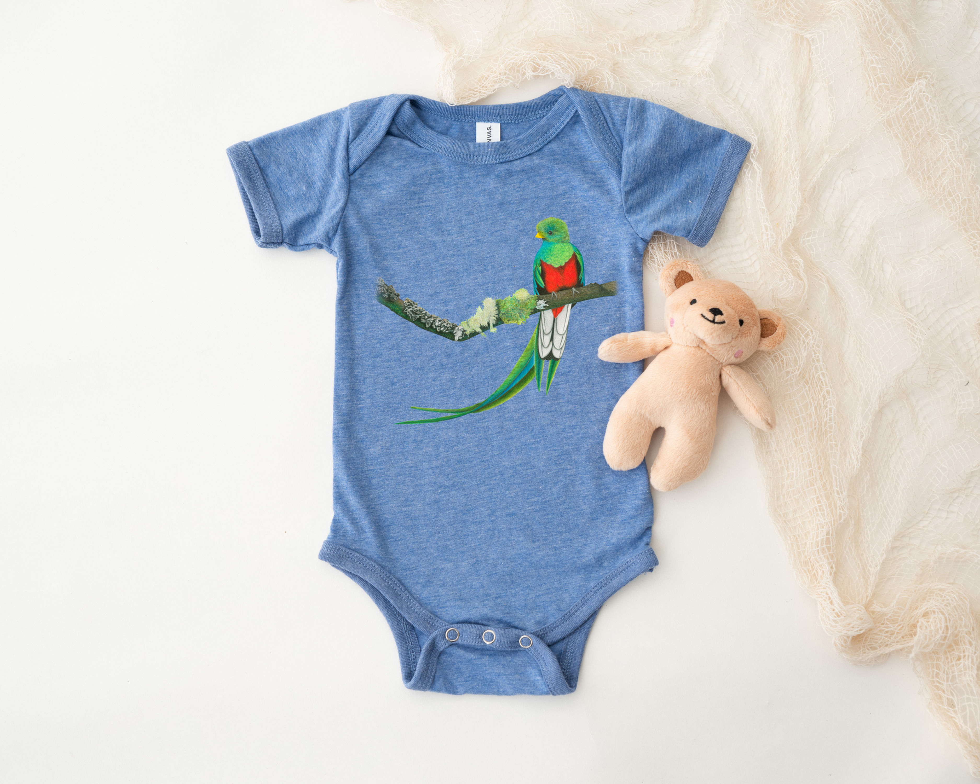 Resplendent Quetzal - Baby One Piece