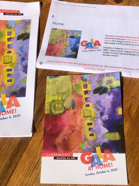 Theme painting for Claremont Museum of Art